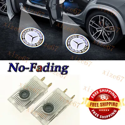 2x No Fading Car LED Puddle Projector Ghost Laser Door Lights For E W210 1995-03 • $24.95