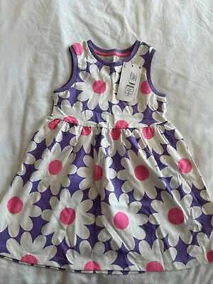 Marks And Spencer Summer Dress 3-4 Pink Purple BNWT • £1.99
