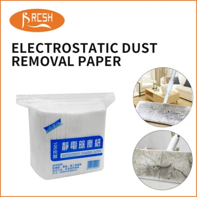 £11.99 • Buy Pack 100 Static Floor Mop Dry Refill Wipes Cloth Attract Dust Laminate Flooring