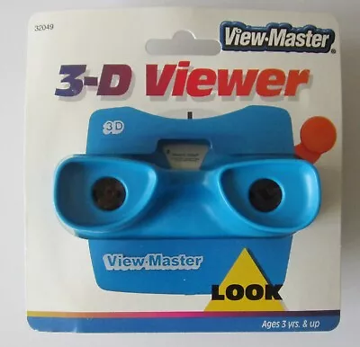 Model L Blue View-Master Fisher Price 3-D Viewer And Demo Reel New In Wrap • $14.95