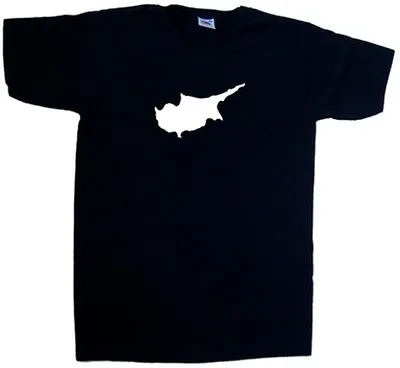 £9.99 • Buy Cyprus Outline V-Neck T-Shirt