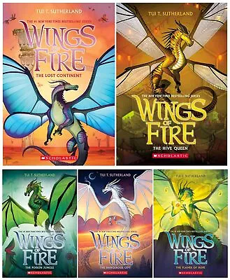 Wings Of Fire Series 5 Books Set Book #11 - Book #15 PAPERBACK By Tui T. • $33.90