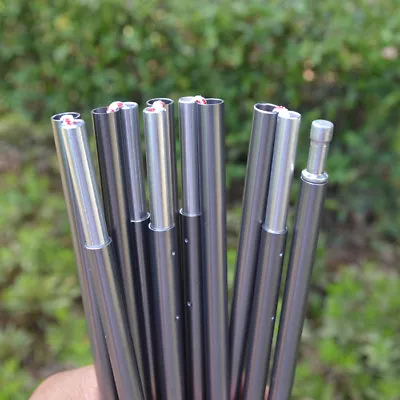 8.5mm Alloy Tent Poles 3.63M/4.56M/4.24M/4.88M Aluminum Alloy Tent Replacement • $18.99