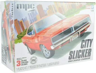 MPC / Premium Hobbies 1969 Dodge Charger 1:25 Snap Plastic Model Car Kit CP7690 • $34.99