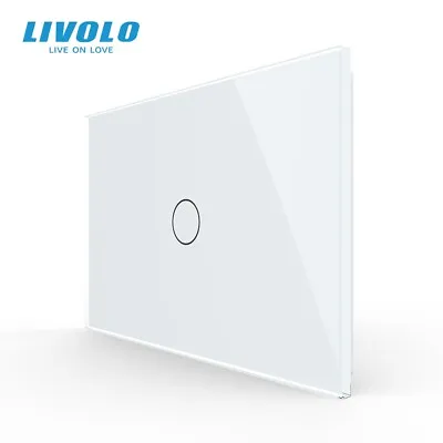 Livolo AU Standard 1 Gang 1 Way Wall Light Switch Touch Mute No Neutral Wire • $23.99