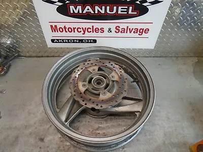 1995 1996 1997 Kawasaki GPz1100 ZX1100E Gray Rear Cast Wheel Rim Tire & Rotor • $79.95