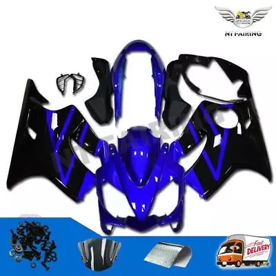 Injection Blue Black ABS Plastic Fairing Fit For Honda 2004-2007 CBR600F4I S016 • $489.99