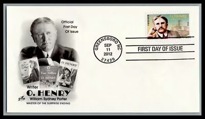 US FDC  # 4705 Forever O. Henry  ArtCraft  2012 9N885 • $1.50