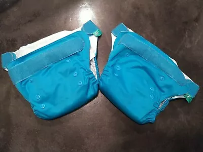$15 • Buy 2 X Totsbots Minky Cloth Diapers