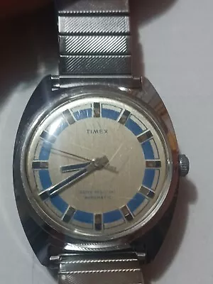 Vintage Timex Automatic Mens Watch 34mm Run  • $45