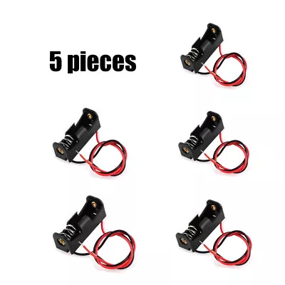 5 Pcs 23A/A23 Battery 12v Battery Box With Cable Battery Holder Case Box • £5.88