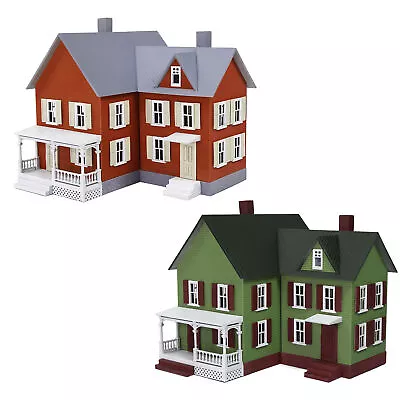 1 Unit HO Scale Model Village House Building Assembled Architectural Diorama • $31.99