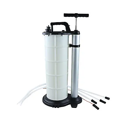 Manual Hand Operated Oil Changer Fluid Extractor 9 Liter Vacuum Transfer Pump • $47.68