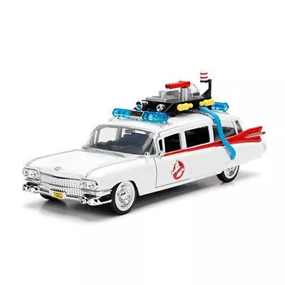 Ghostbusters Hollywood Rides ECTO-1 1:24 Scale Die-Cast Metal Vehicle • $89