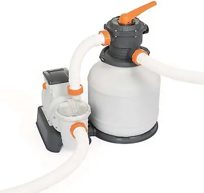 £197.99 • Buy Bestway 2200Gal/H Sand Filter Pool Pump System With Chemconnect Flowclear