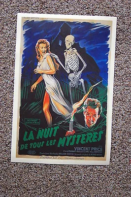 House On Haunted Hill #2 Lobby Card Movie Poster Vincent Price • $6