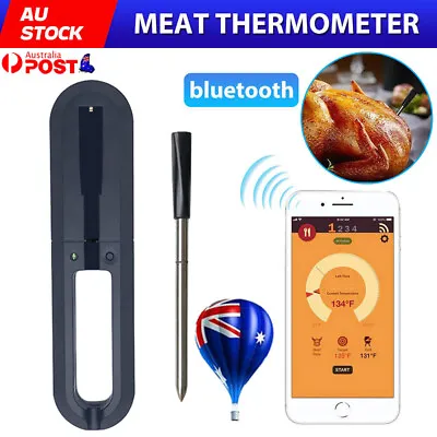 Meat Food Steak Thermometer Dual Sensors Wireless BBQ Oven Grill Bluetooth Cook • $7.96