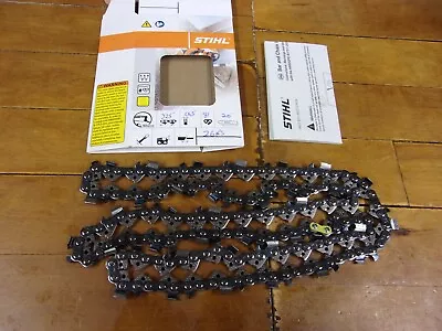 Stihl OEM 20  Saw Chain Full Chisel .325  .063   81 DL 26RS-81 #GM-4S1 • $31.75