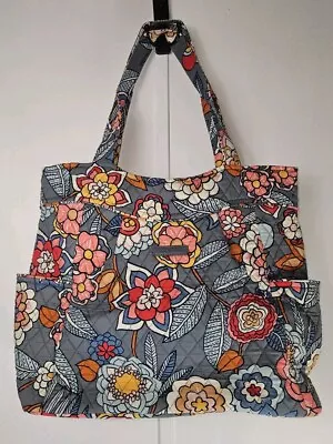 NWOT Vera Bradley Tropical Evening Mandy Handbag 👜 Large Bag $80 • $32