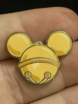 Mickey Head Icon Christmas Bell Pin • $3.99