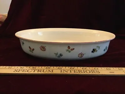 VILLEROY & BOCH  Petite Fleur 11” OVAL Baker Baking Casserole Dish • $17.49