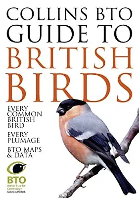 Collins Bto Guide To British Birds • £14.95