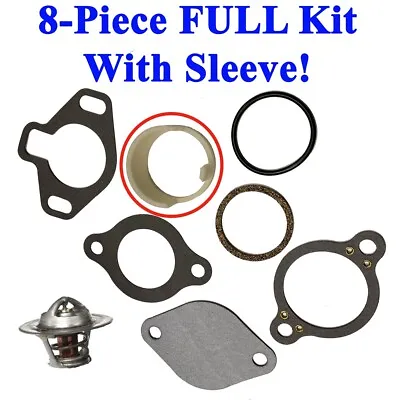 Thermostat Kit MerCruiser W Sleeve 160° 4.3L 5.0L 5.7L 7.4L 8.2L '87-Up 807252Q5 • $32.98