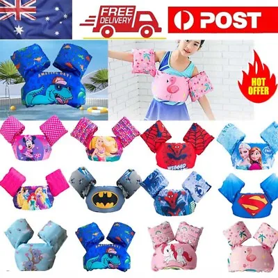 Kid Children Life Jacket Float Vest Swimming Swim Arm Bands Buoyancy Aid Toddler • $16.95