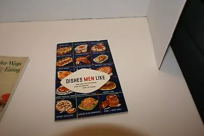 1952 Dishes Men Like Lea & Perrins Worcestershire Meat Sauce Recipe Booklet • $20