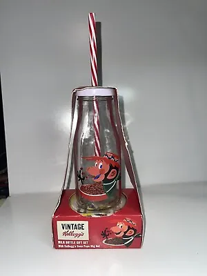 Kellogg’s Coco Pops Milk Bottle Gift Set New Cereal Vintage Style (22a) • $29.99