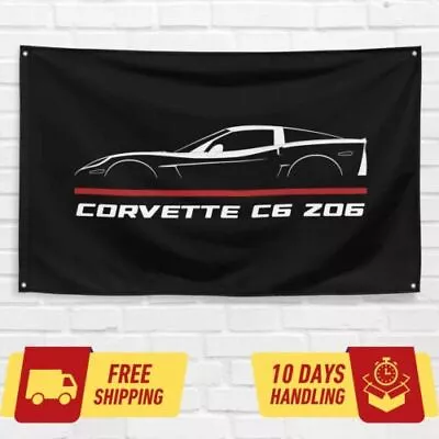 For Chevrolet Corvette C6 Z06 2006-2013 Enthusiast 3x5 Ft Flag Banner Gift • $17.95