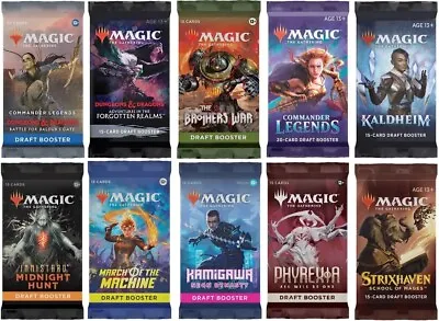 Magic: The Gathering MtG Booster Packs - New/Factory Sealed Many Sets • $3.75