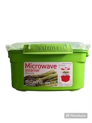 Sistema Microwave Steamer 83.5oz 2.4L Green • $13