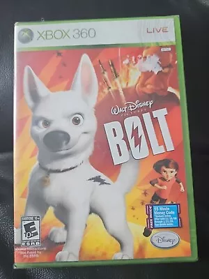 XBOX 360 Walt Disney  Bolt Game NEW SEALED Free Shipping Xbox Live  • $18.39