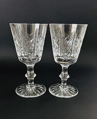 Edinburgh Crystal Highland Pair Water Goblets (1) • £30