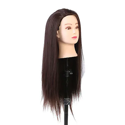 Makeup Mannequin Head Hairdresser Training Head Cosmetology Doll Head Blond ABE • $28.34