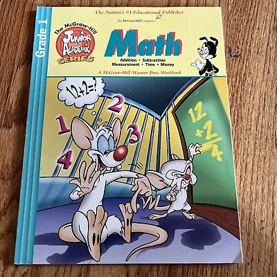 Enrichment Math Workbook Grade 1: ANIMANIACS By McGraw-Hill Companies UNUSED • $6.99