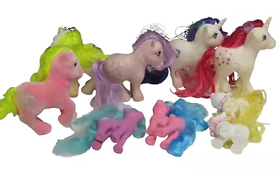 Vintage My Little Pony Lot Of 9 Newborn And Regular Size • $49.95