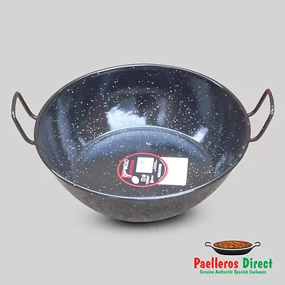 32cm Spanish Sarten / Deep Paella Pan / Wok / Karahi • £14.99