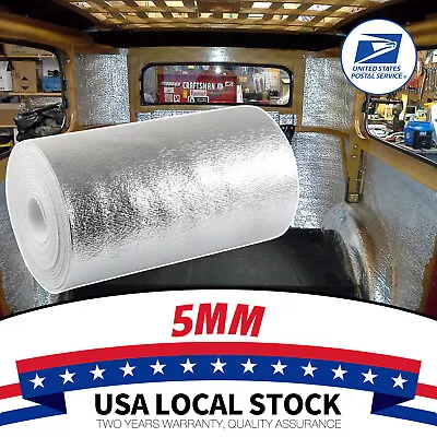 160 X40  197MiL Reflective Foam Insulation Heat Thermal Shield Radiant Barrier • $25.99