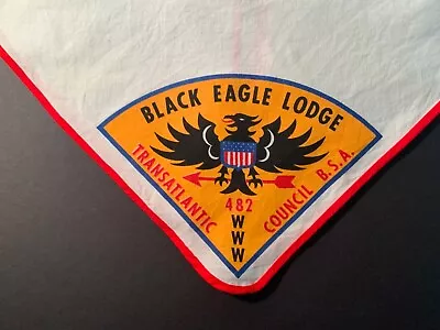 Vintage Boy Scout OA Black Eagle Lodge Neckerchief Limited Edition • $99