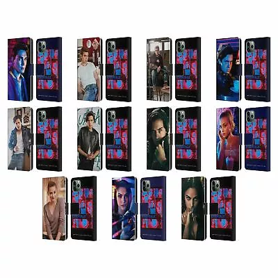 OFFICIAL RIVERDALE POSTERS LEATHER BOOK WALLET CASE FOR APPLE IPHONE PHONES • £17.95