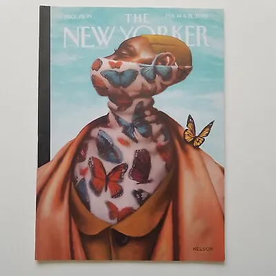 New Yorker Magazine Kadir Nelson Caetano Effect King Tut February 14 21 2022 • $3.10