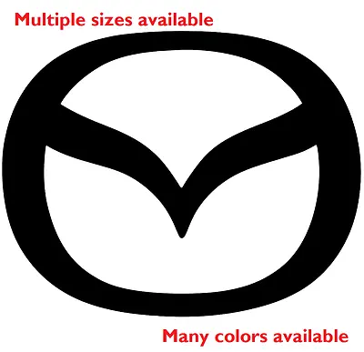 Mazda Die Cut Decal | Emblem Logo Center Cap Stickers • $4.35