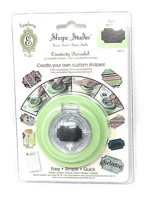 Epiphany Shape Studio Paper Crafting Ticket Punch SST-71 • $10.95