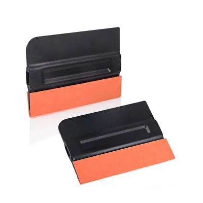 2 Pcs Suede Felt Squeegee Pro Tinting Car Film Vinyl Tools Wrap Window Tint Tool • $7.55