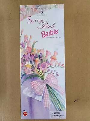 (2) NIB Spring Petals Barbie Avon Exclusive Special Edition 2nd In A Series 1996 • $30