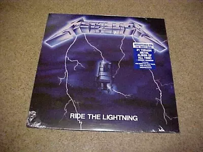 Metallica - SEALED - Ride The Lightning - 2016 Reissue/Remastered • $18.74