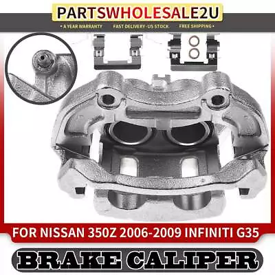 Front Right RH Brake Caliper W/ Bracket For Nissan 350Z 06-09 Infiniti G35 05-07 • $63.99