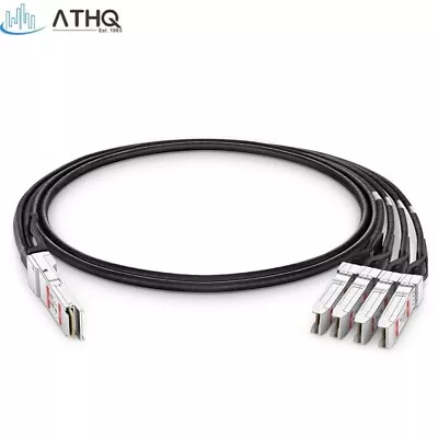 Cisco QSFP-4SFP10G-CU5M 5M 1x 40GB QSFP+ To 4x 10GB SFP+ Breakout Cable • $29.99